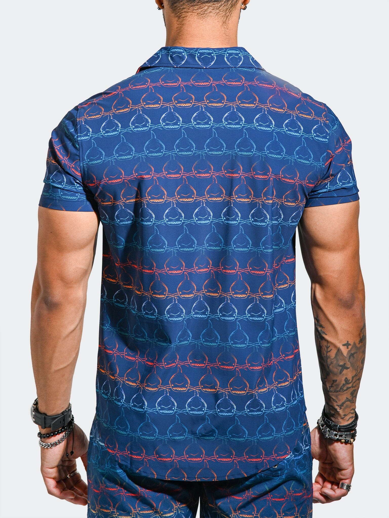 Shirt BeachSharkWave Blue