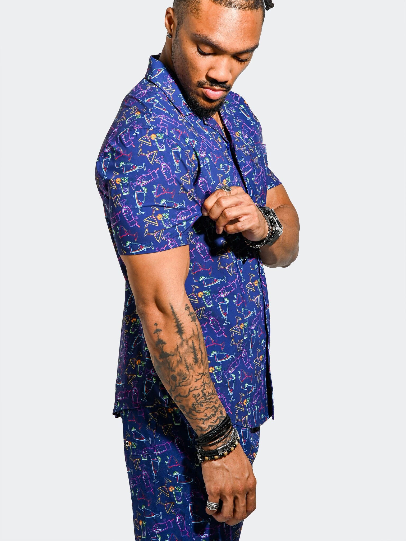 Shirt BeachCocktail Blue