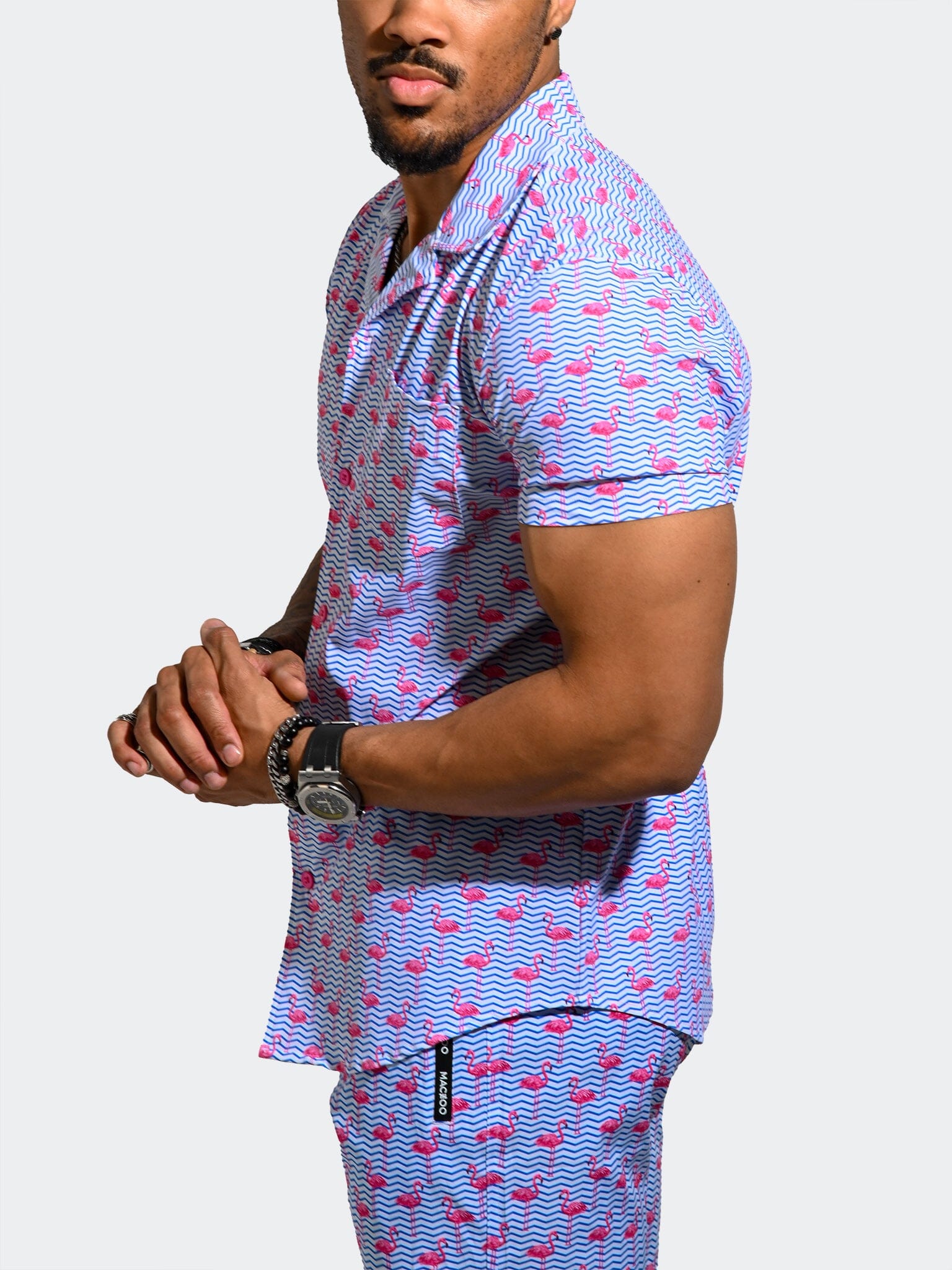 Shirt BeachFlamingo Blue