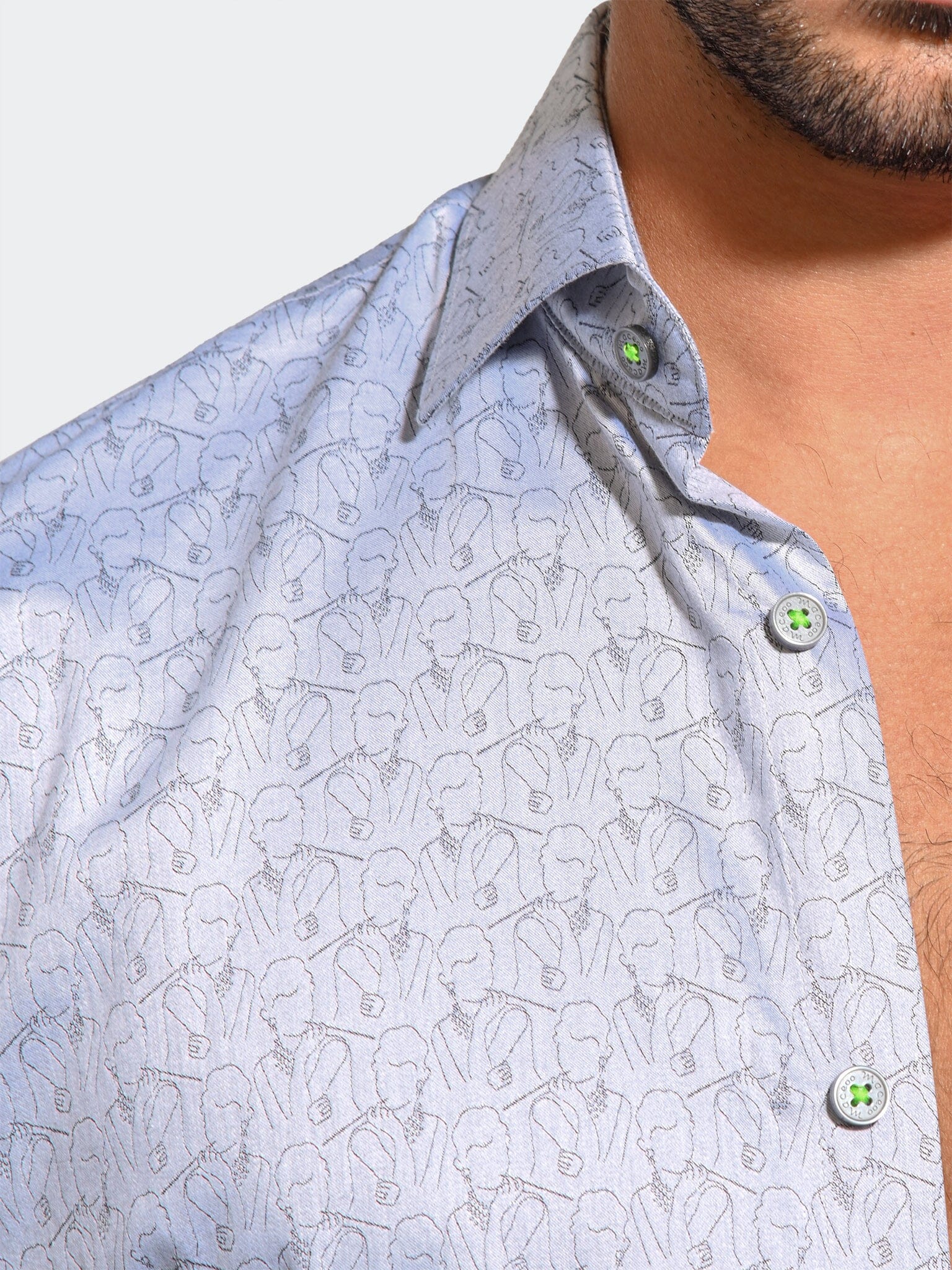Fibonacci Resistance Grey Shirt