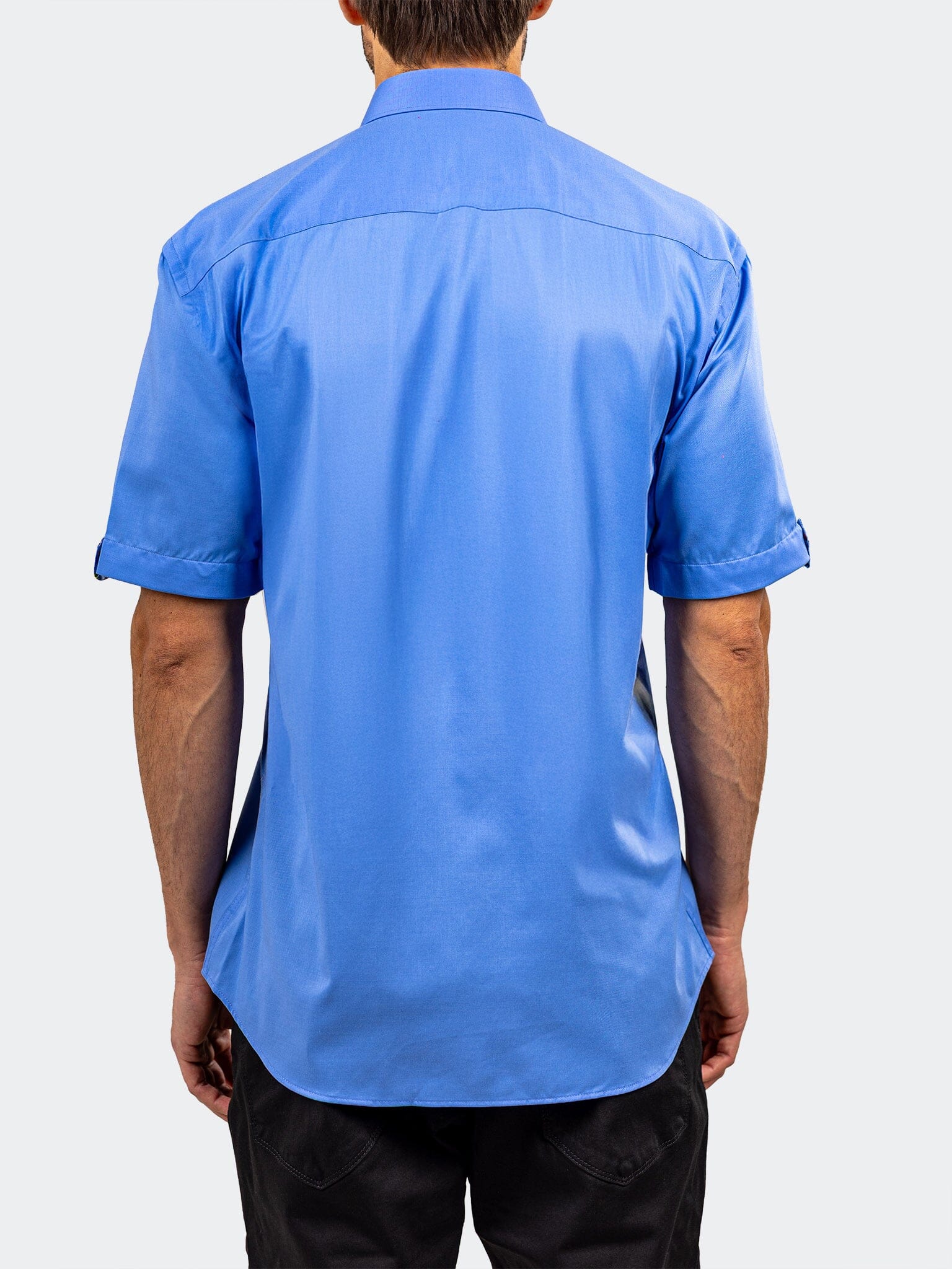 Galileo Cornflower Satin Shirt