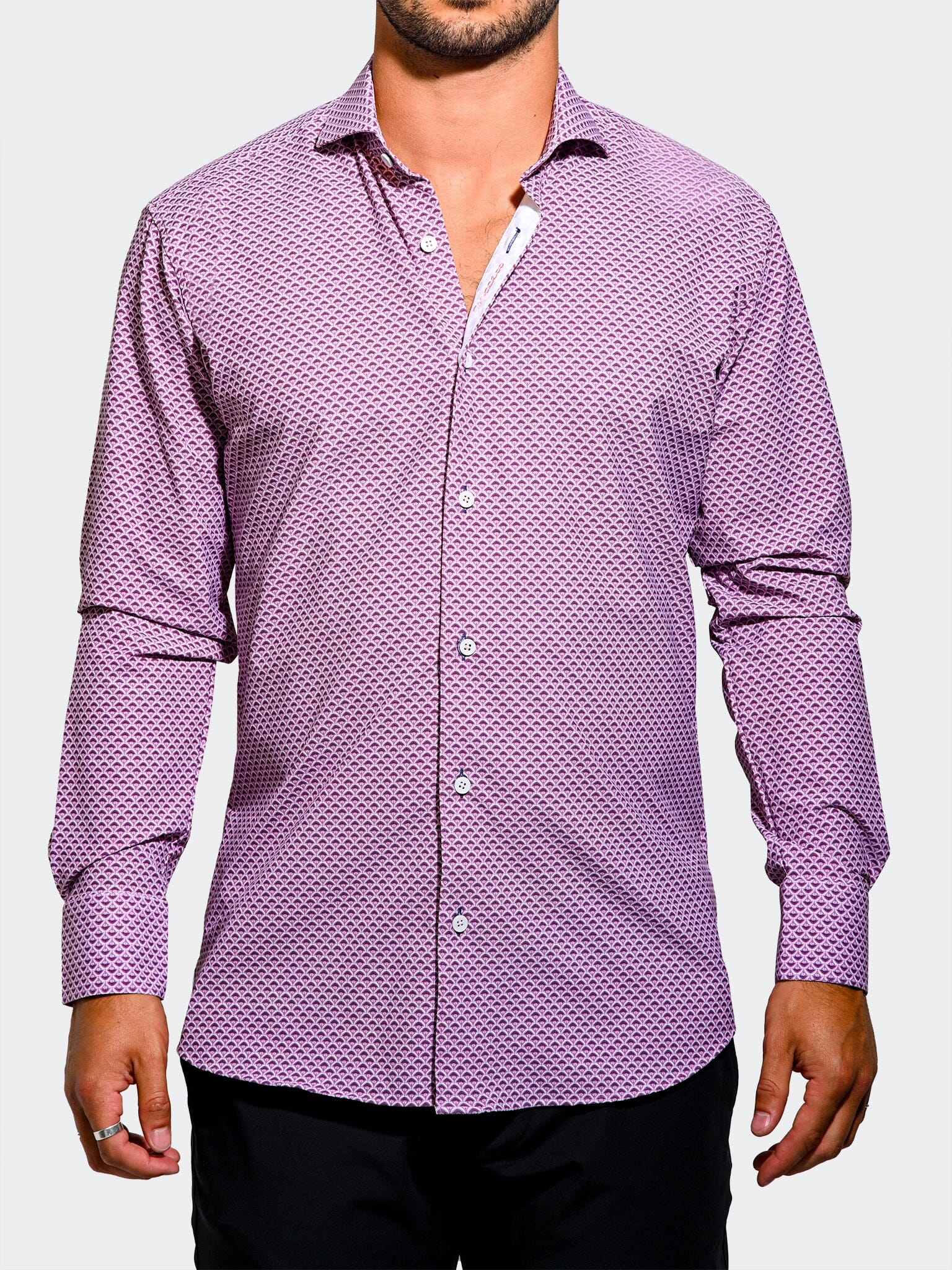 Resistance Purple Dress Shirt