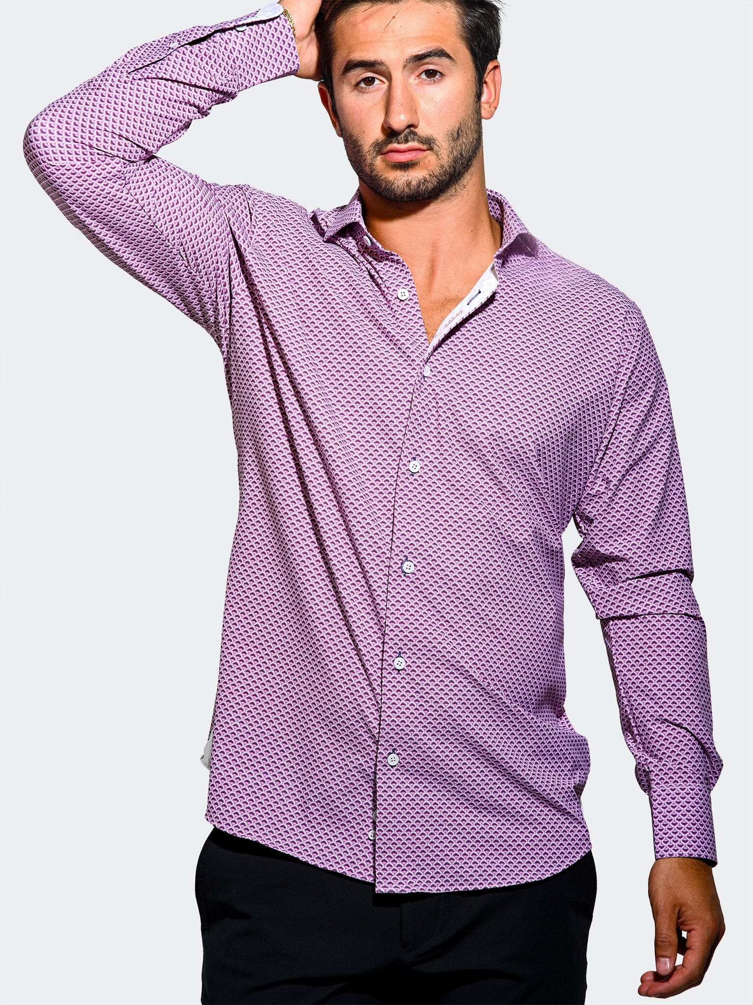 Resistance Purple Dress Shirt