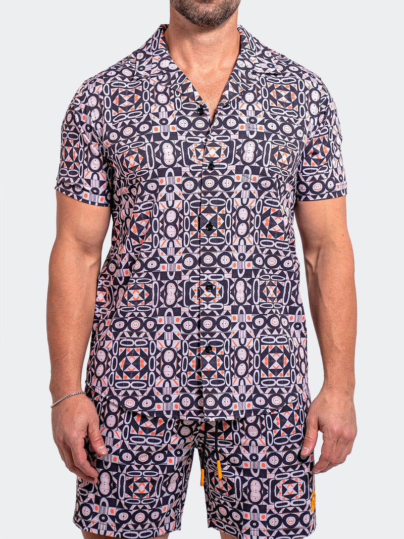 Shirt BeachTiles Black