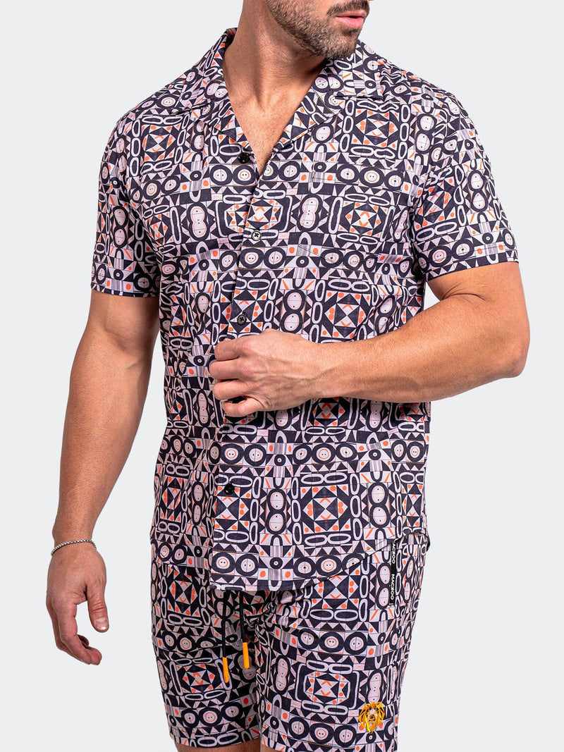 Shirt BeachTiles Black