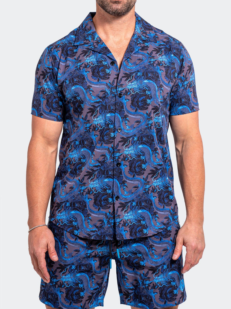 Shirt BeachDragon Blue
