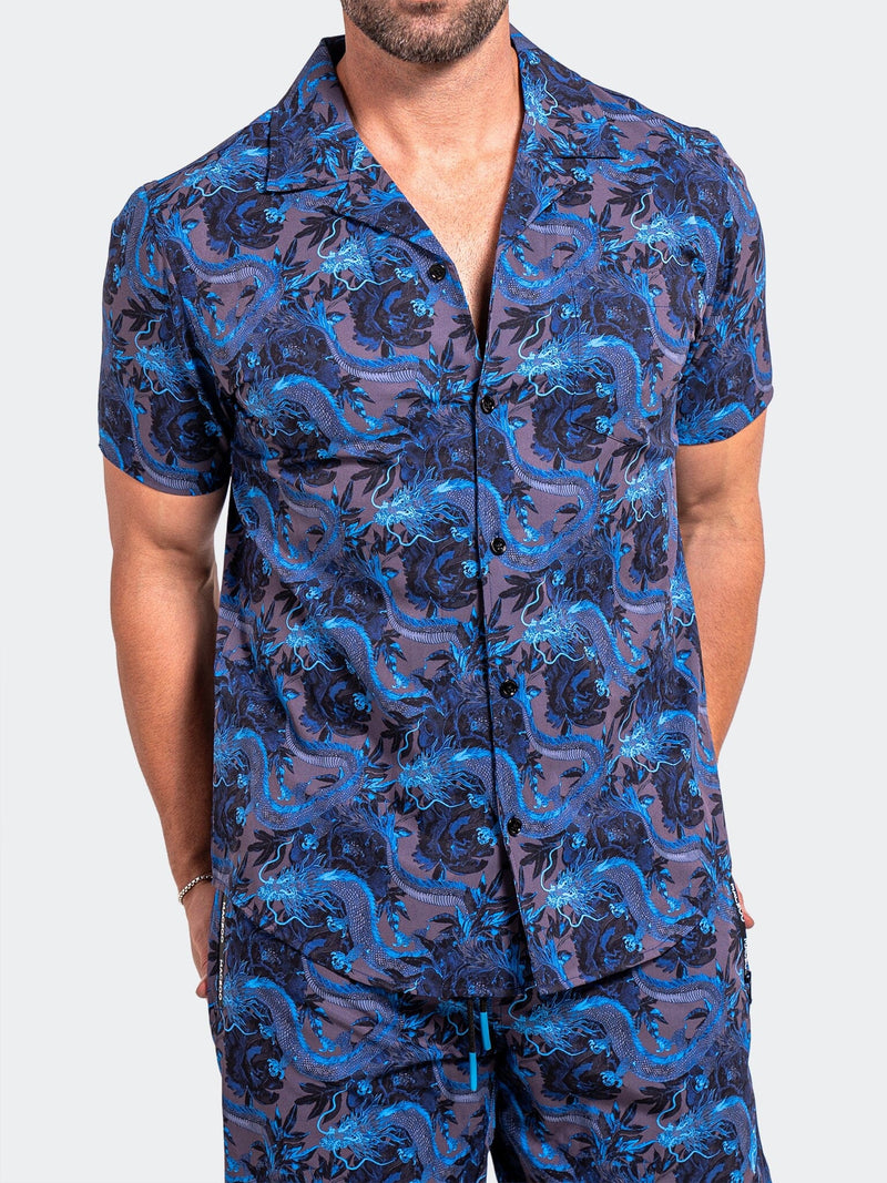 Shirt BeachDragon Blue