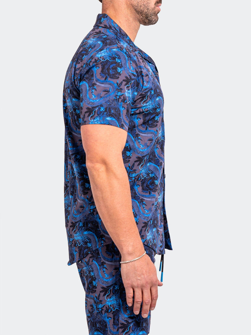 Shirt BeachDragon Blue