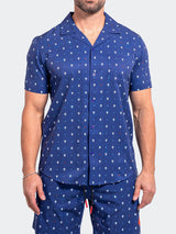Shirt BeachSkull Blue View-1