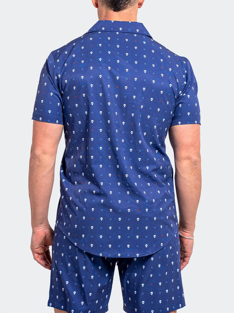 Shirt BeachSkull Blue