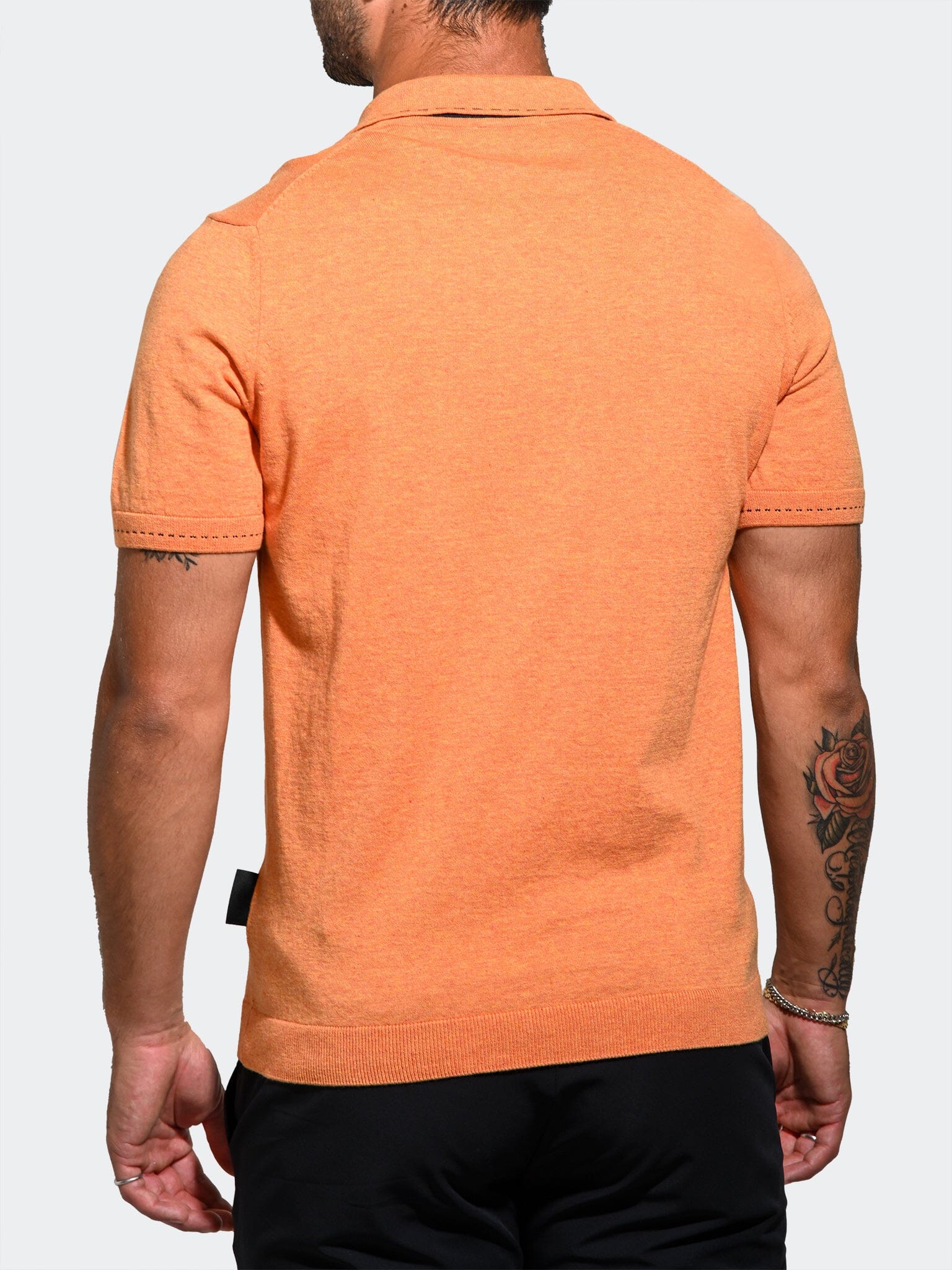 Zip Savanna Orange Polo
