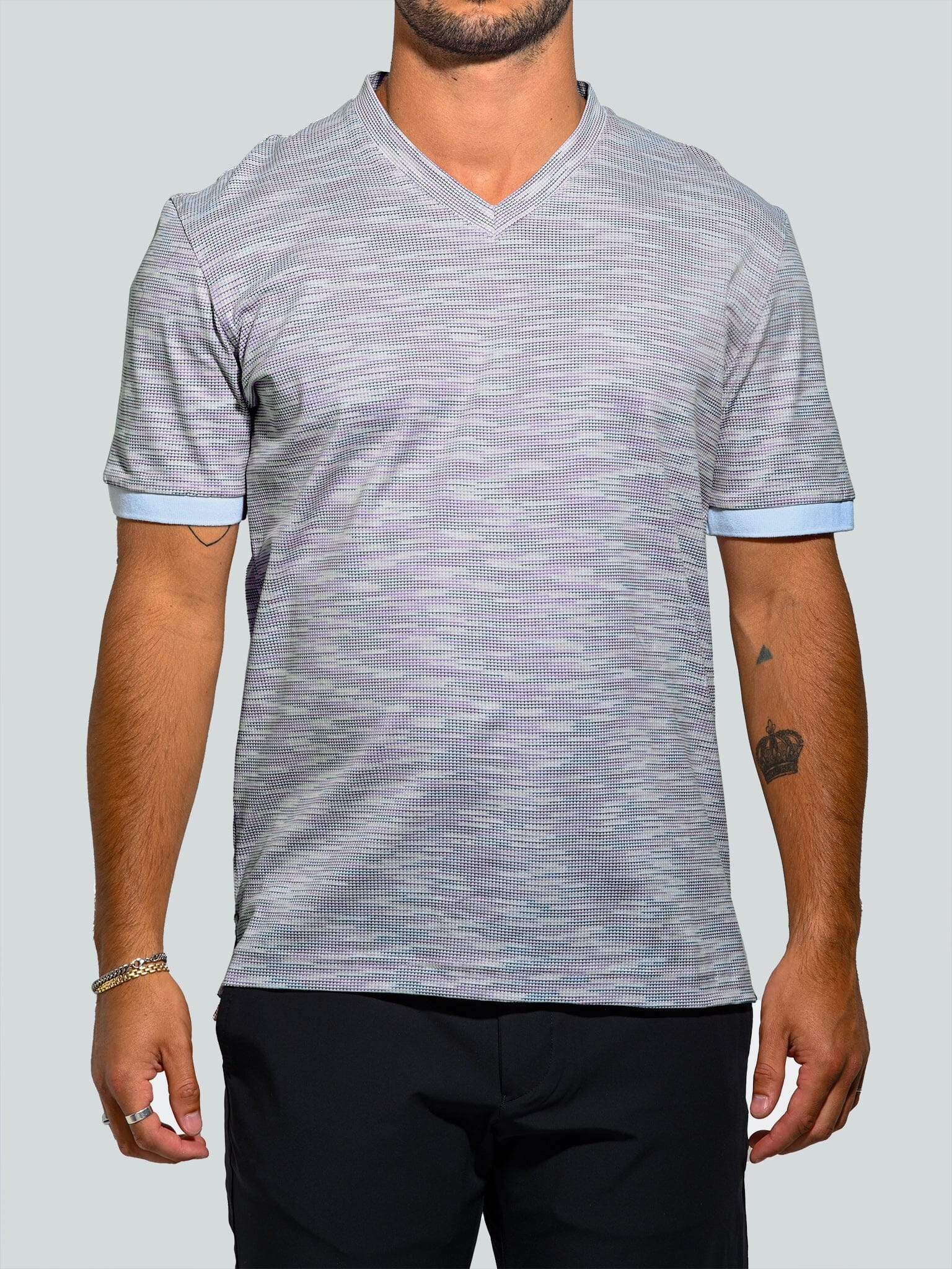 V-Neck VivaldiMirage Pink
