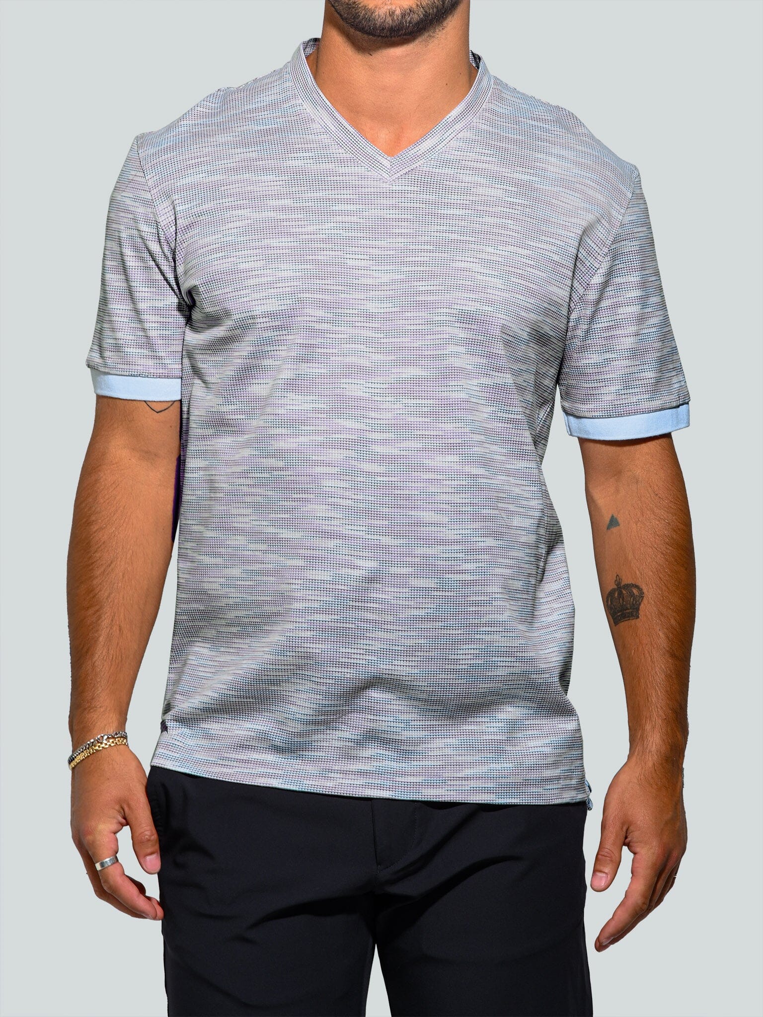 V-Neck VivaldiMirage Pink