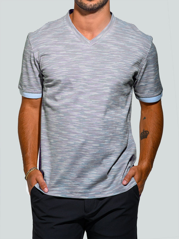 V-Neck VivaldiMirage Pink