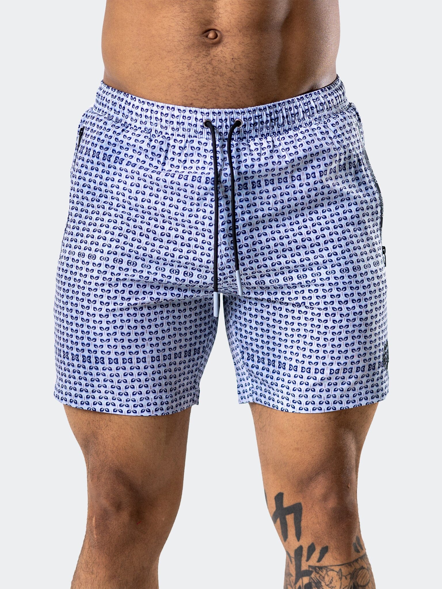 Lion Resistance Blue Swim Shorts