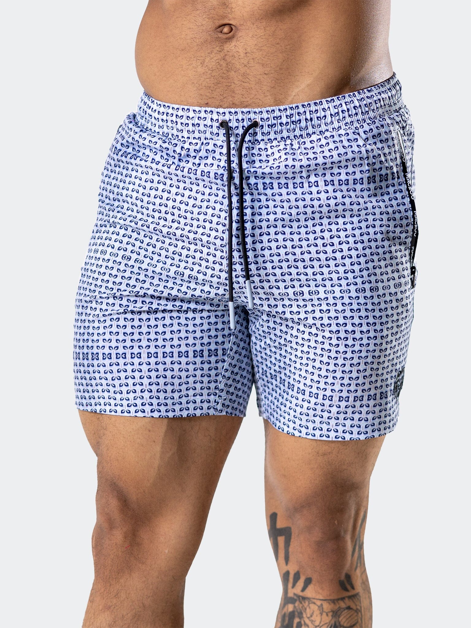 Lion Resistance Blue Swim Shorts