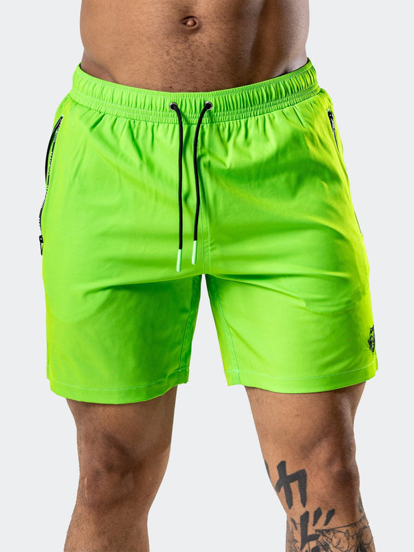 Swim LionSolidNeon Green