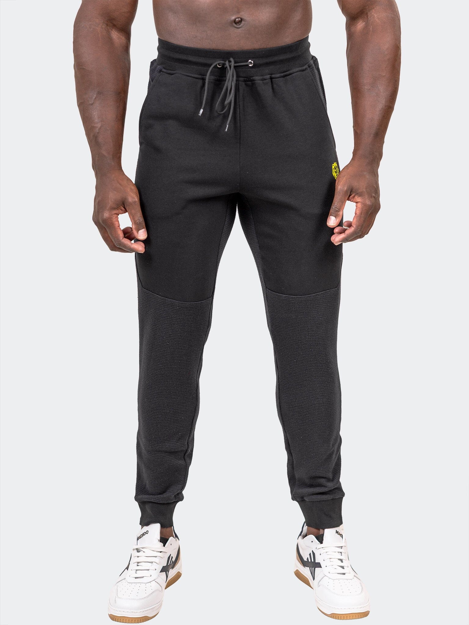 Crow Black Jogger Pants