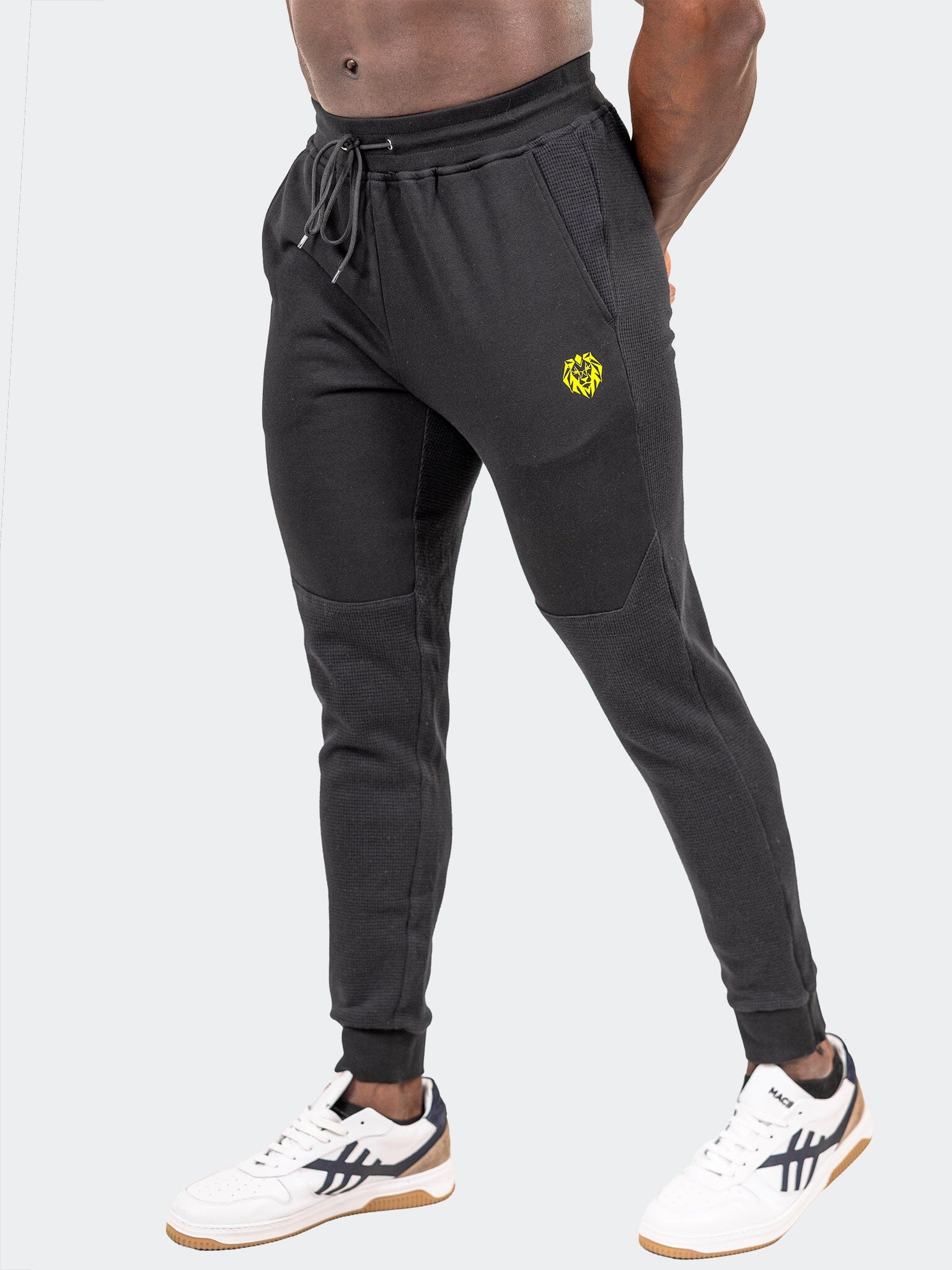 Crow Black Jogger Pants