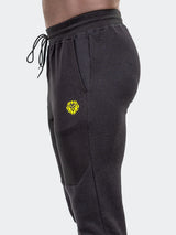 Jogger Crow Black View-3