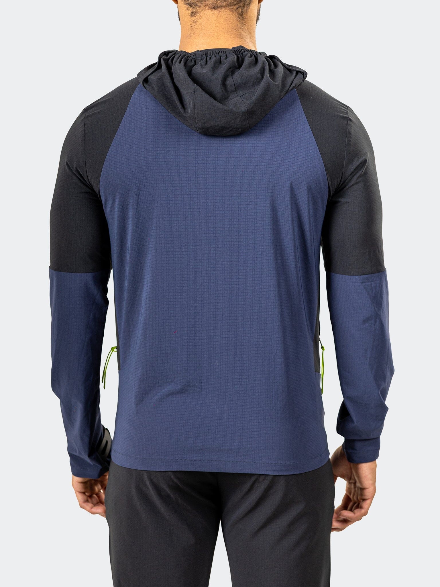 Athletic Navy Black Zip Hoodie