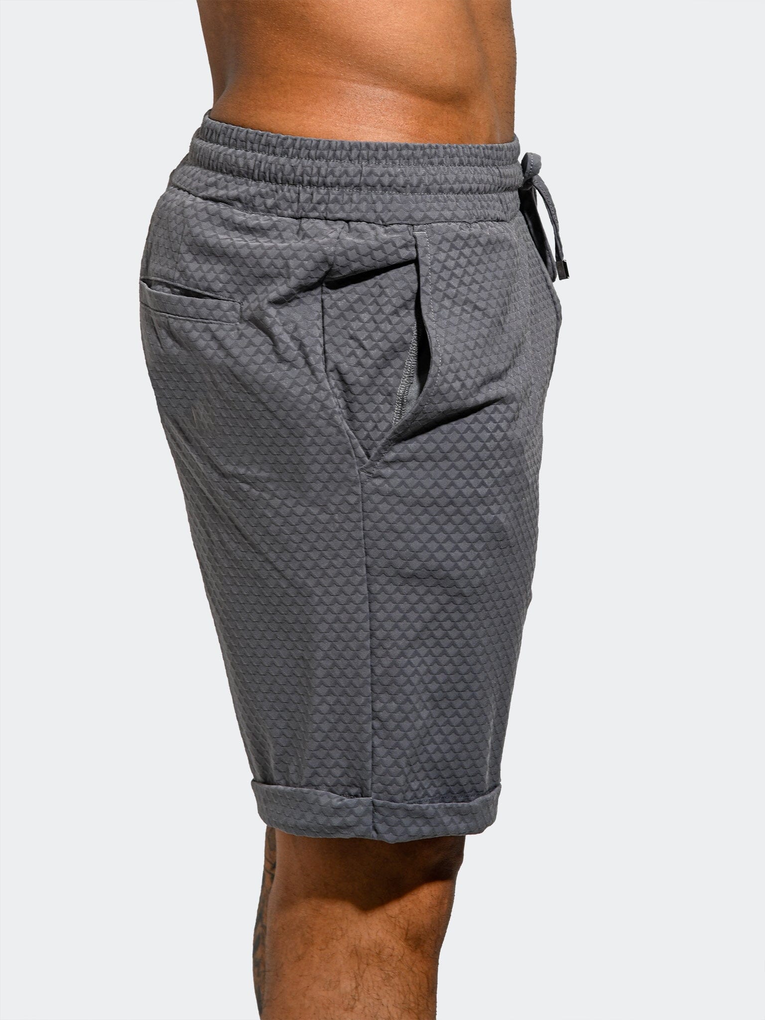 Athletic Gainsboro Grey Shorts