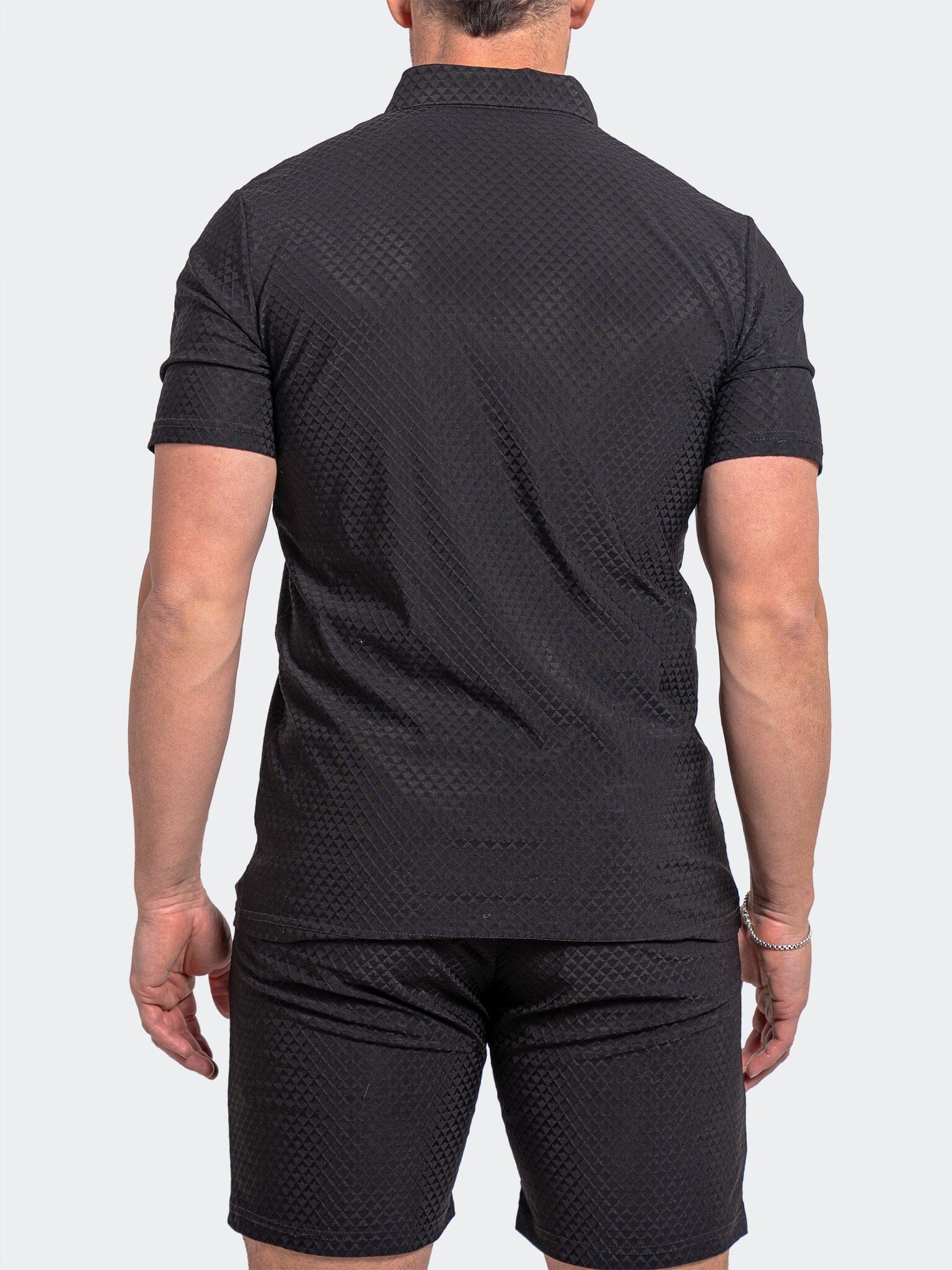 Athletic Soot Black Polo