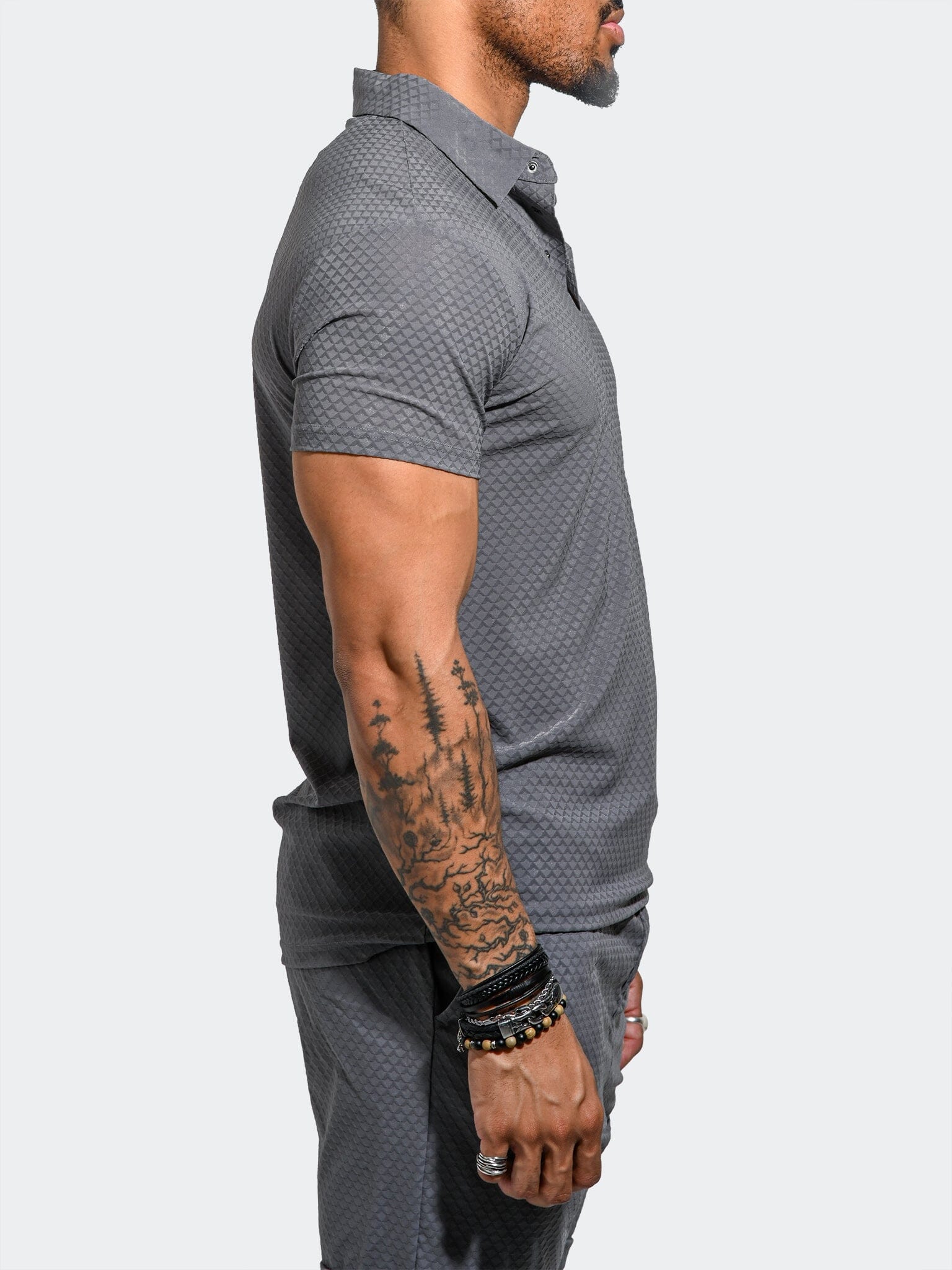 Athletic Gainsboro Grey Polo