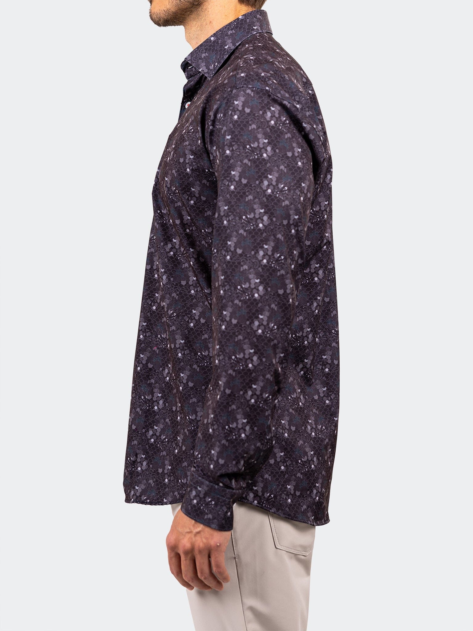 Fibonacci Stretch Dark Shirt