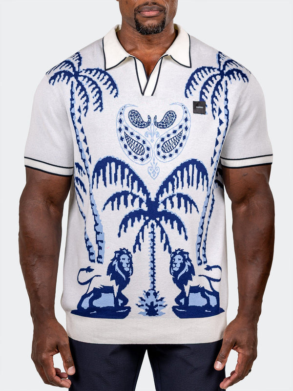 Polo Knit Ascension0086 White