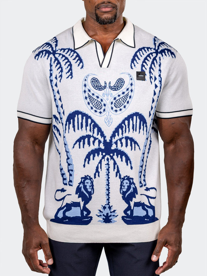 Polo Knit Ascension0086 White