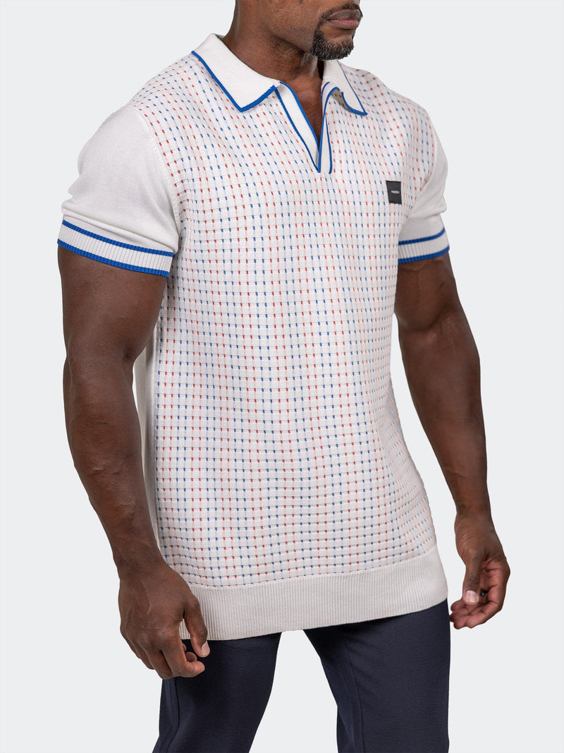 Polo Knit Ascension0087 White