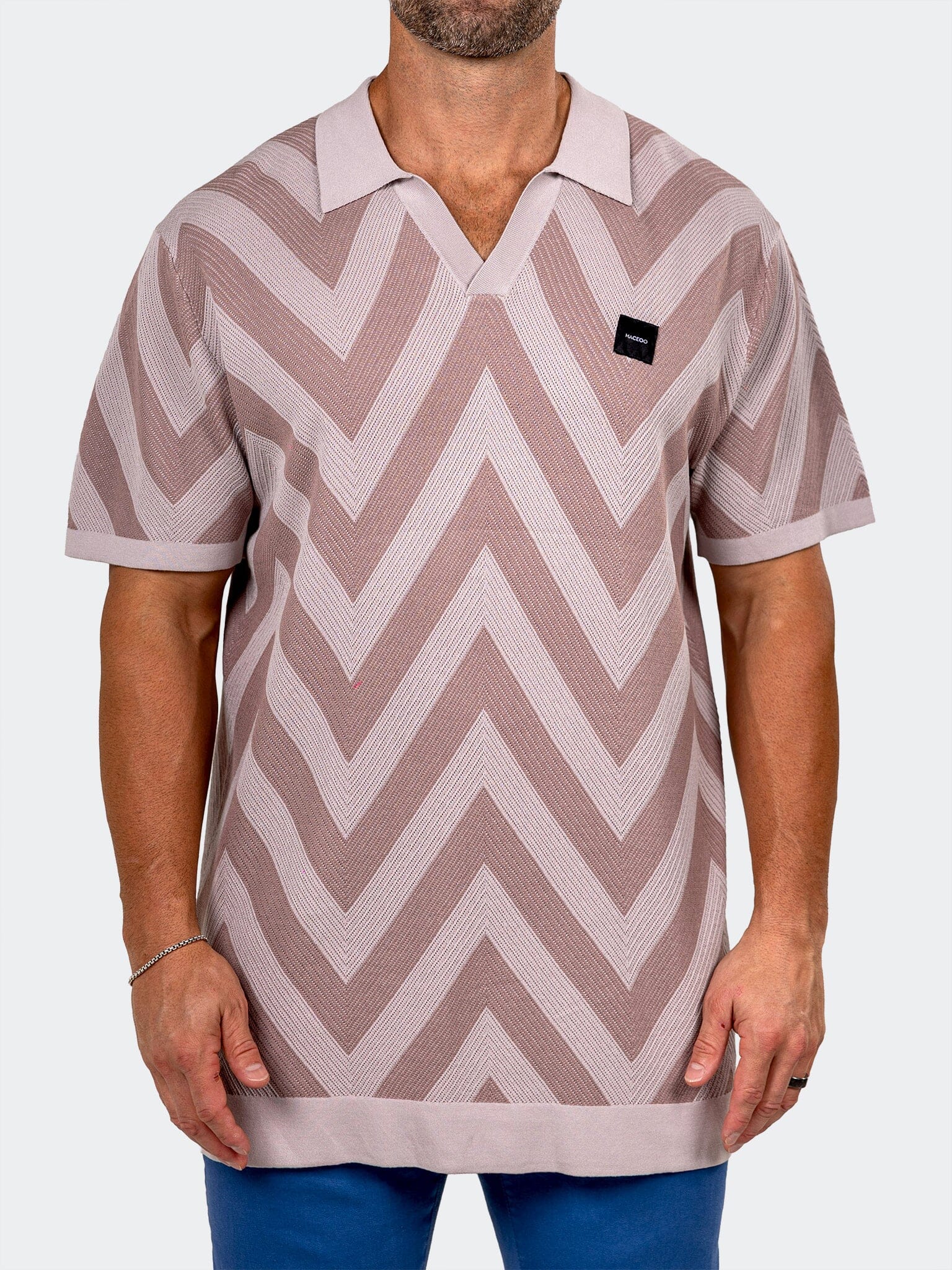 Polo Knit Ascension0088 Grey