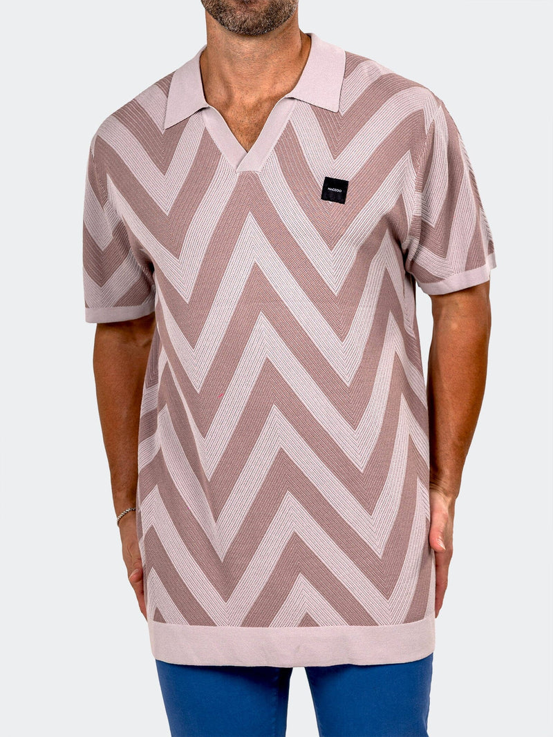 Polo Knit Ascension0088 Grey