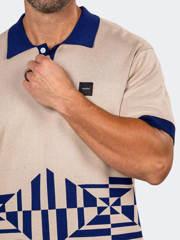 Polo Knit Ascension0090 White