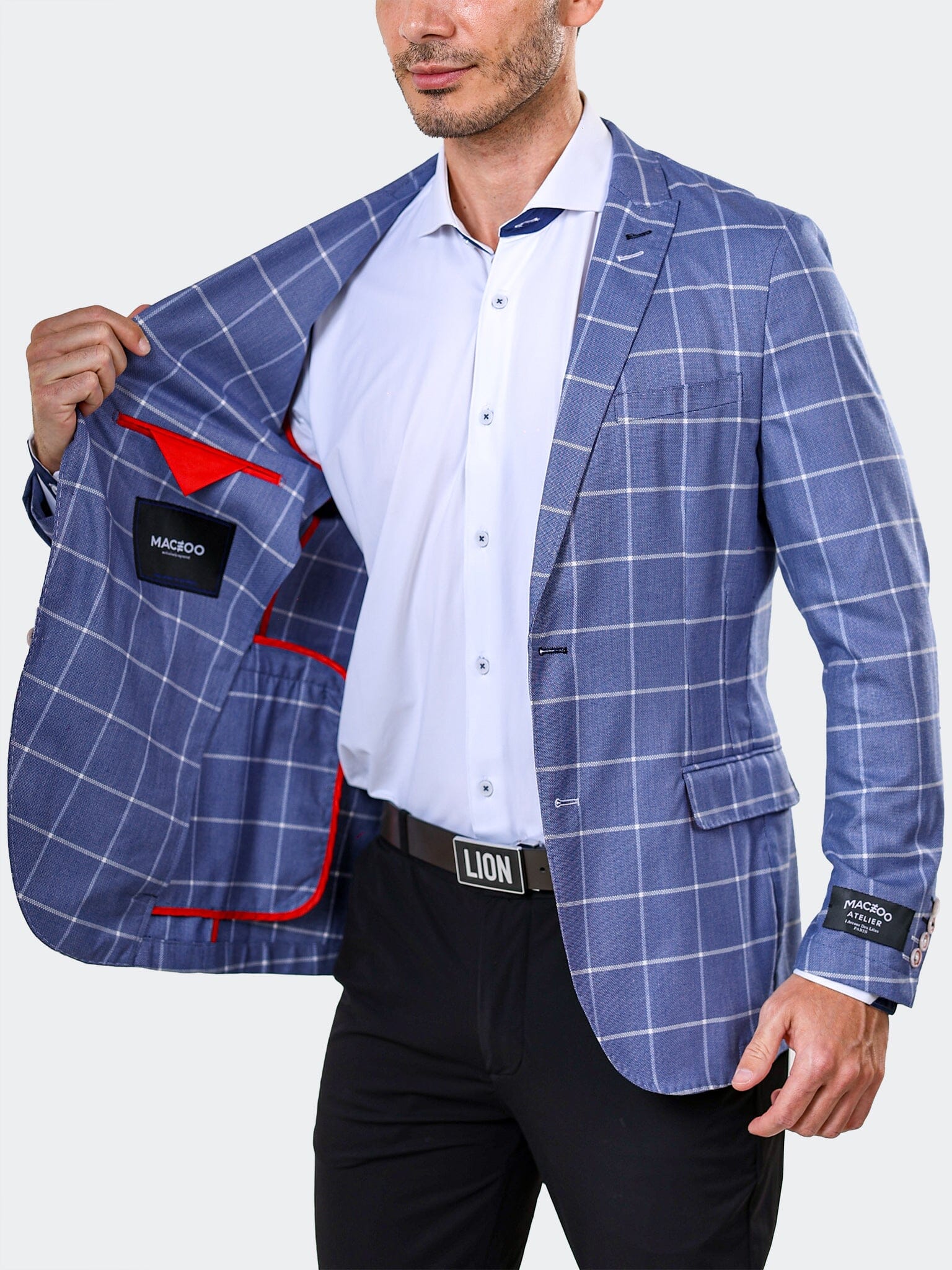 Blazer Descartes Ascension2109 Blue