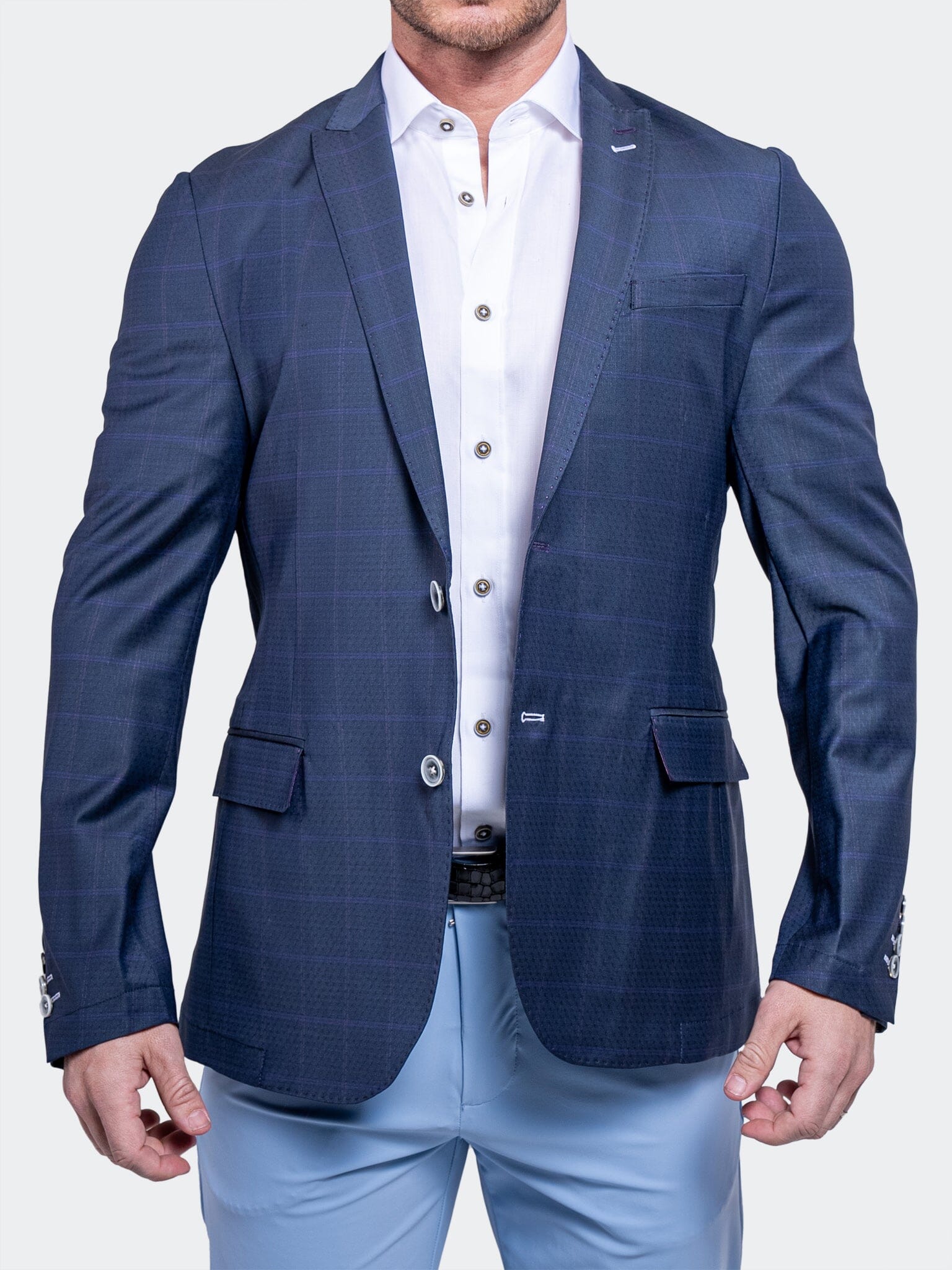 Blazer Descartes Ascension2134 Blue