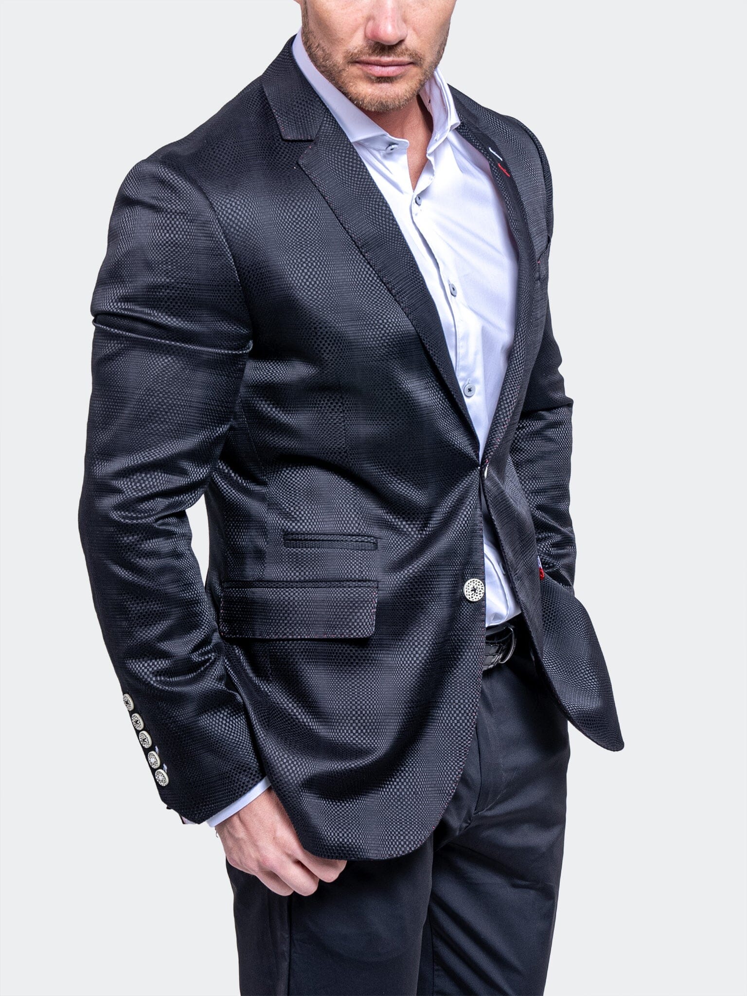 Socrate Ascension Black Blazer