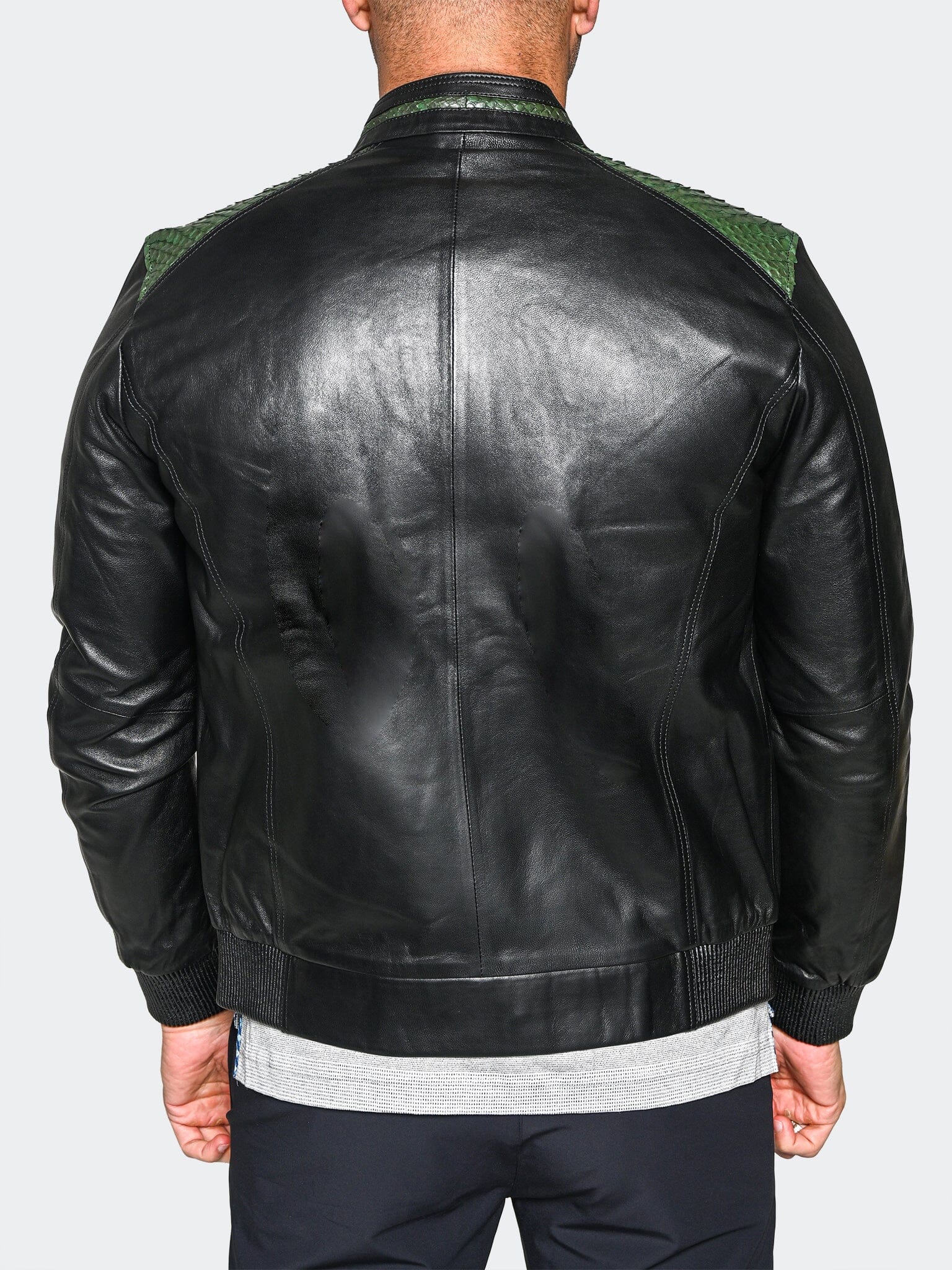 Leather Ascension0036 GreenBlack