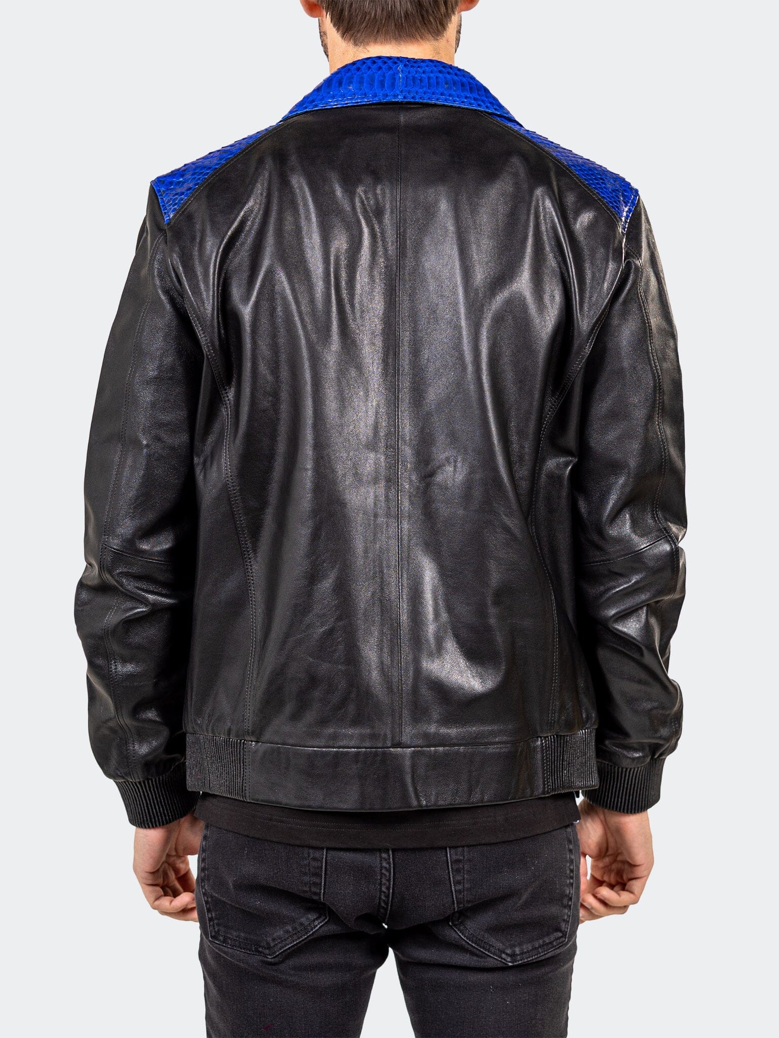 Leather Ascension0043Blue Black