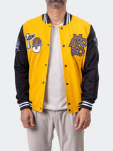 Bomber Varsity222 Brown View-2