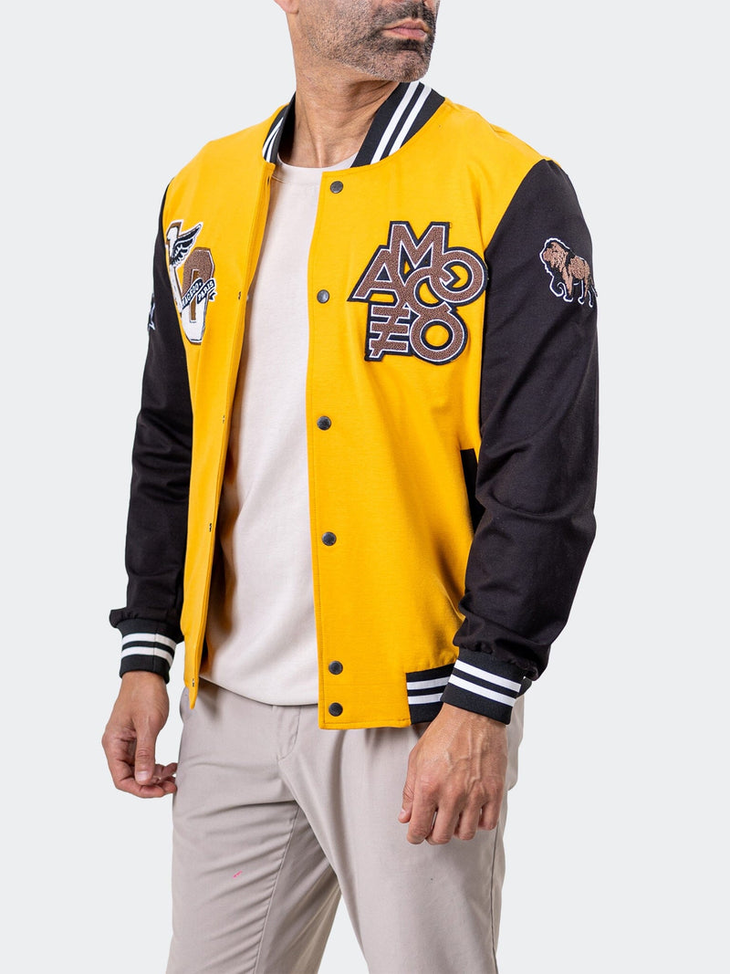 Bomber Varsity222 Brown