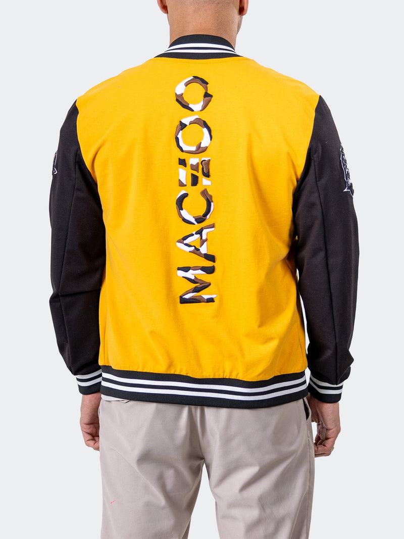 Bomber Varsity222 Brown