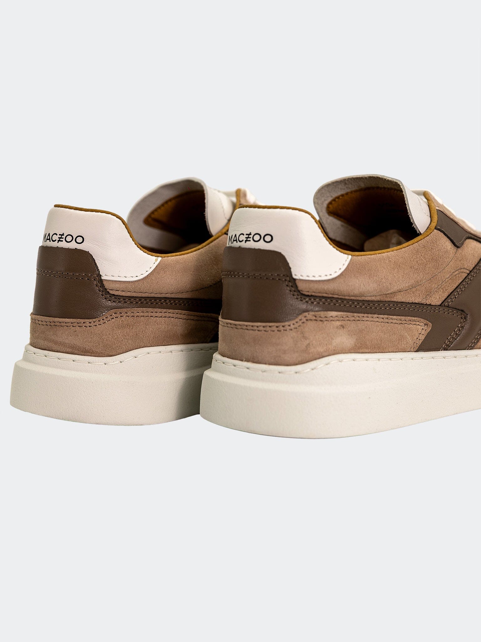 Ascension White Leather Shoes