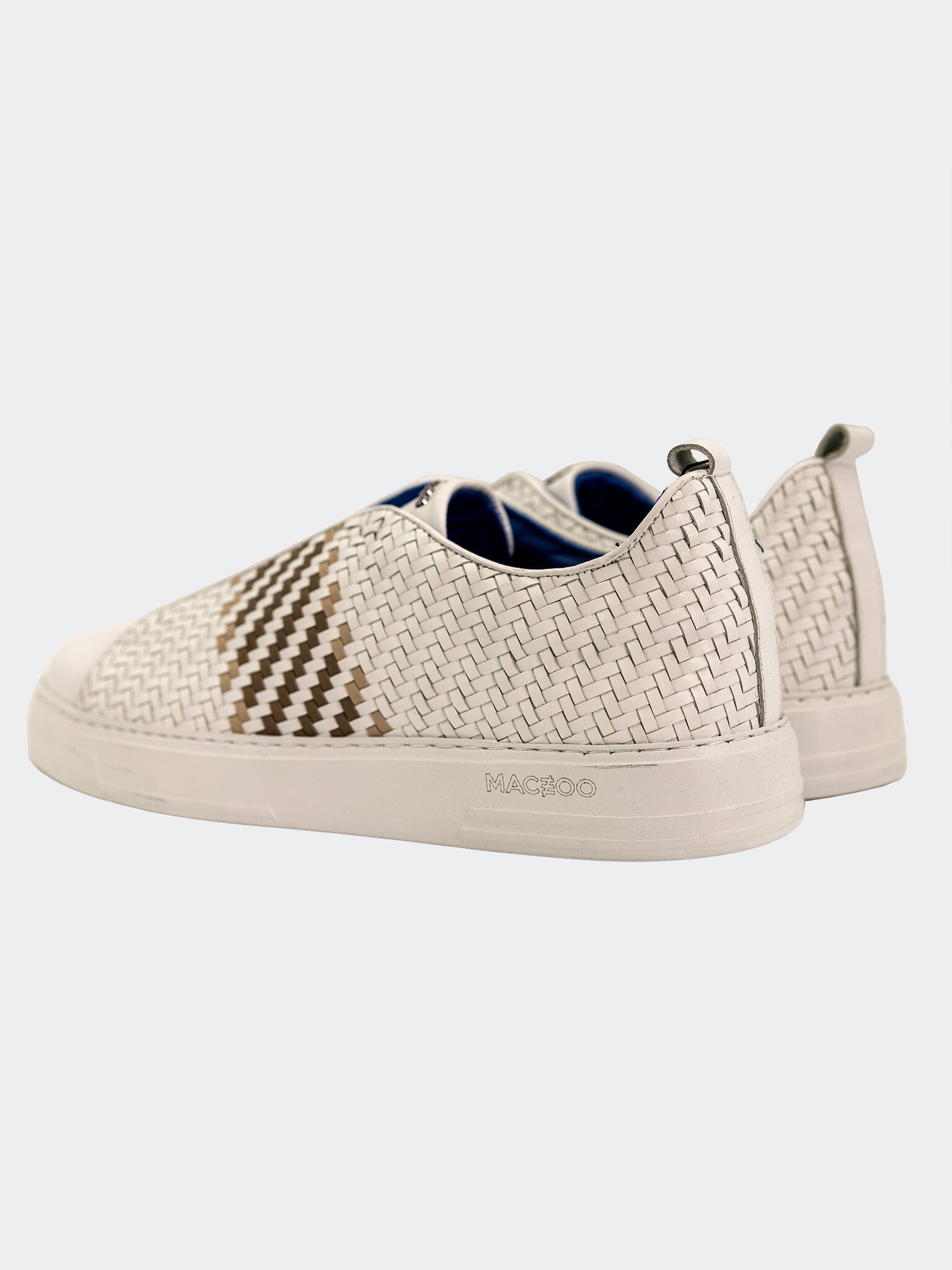 Ascension Woven White Casual Shoes