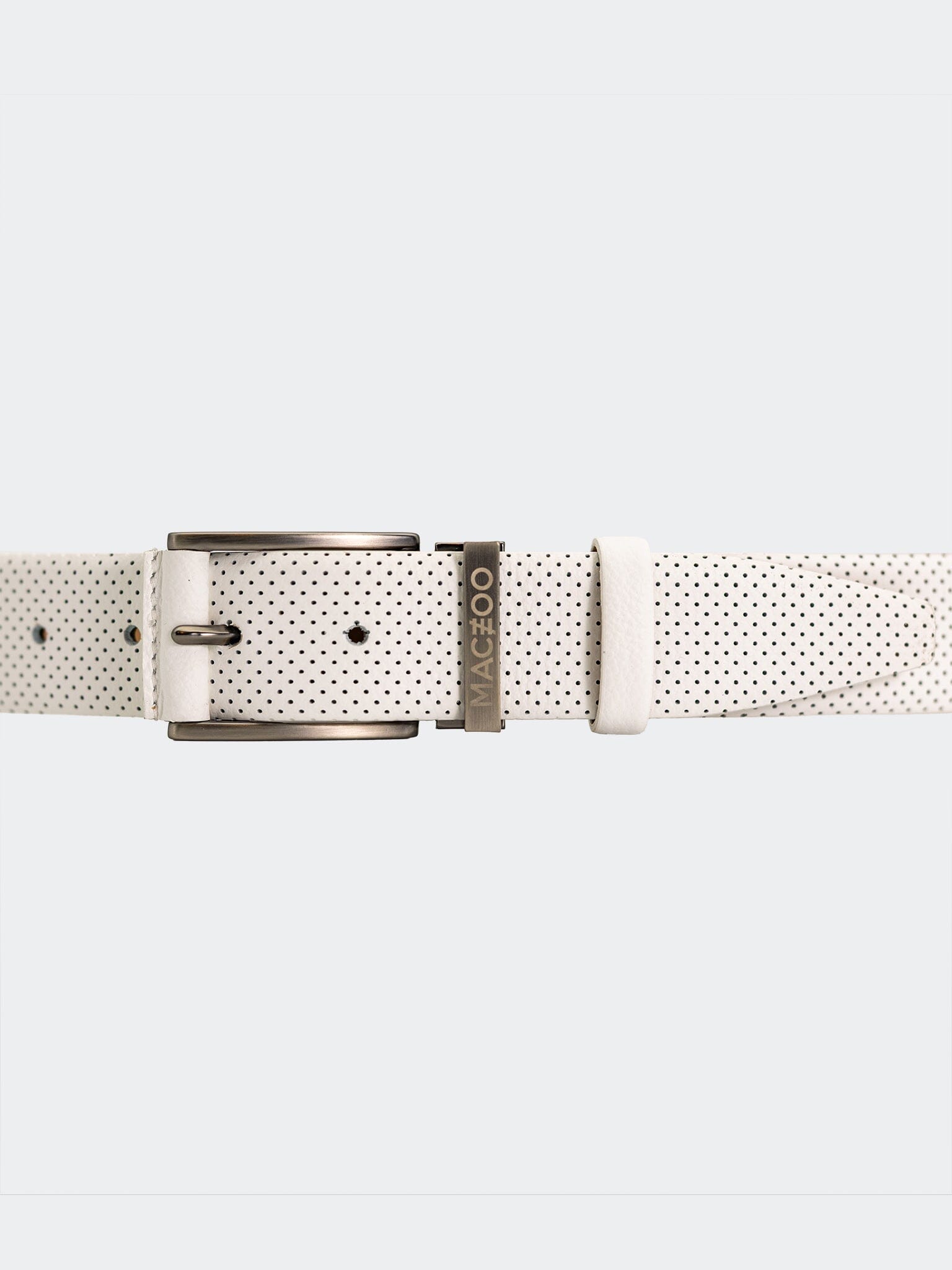 Belt LeatherAscension01 White