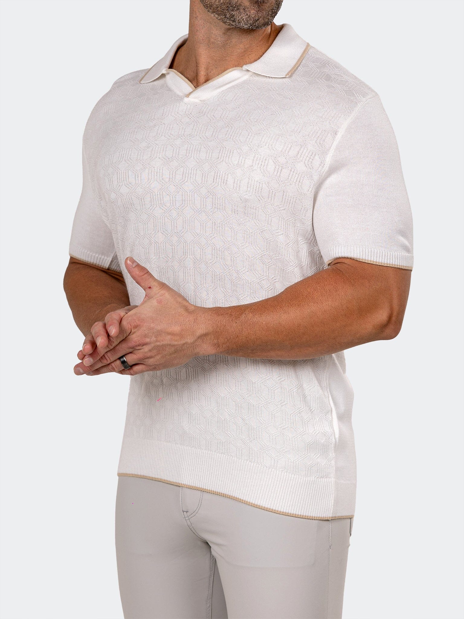 Sweater Knitted0029 White
