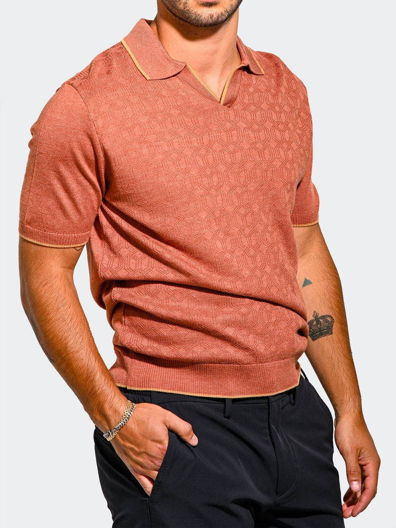 Sweater Knitted0030 Orange