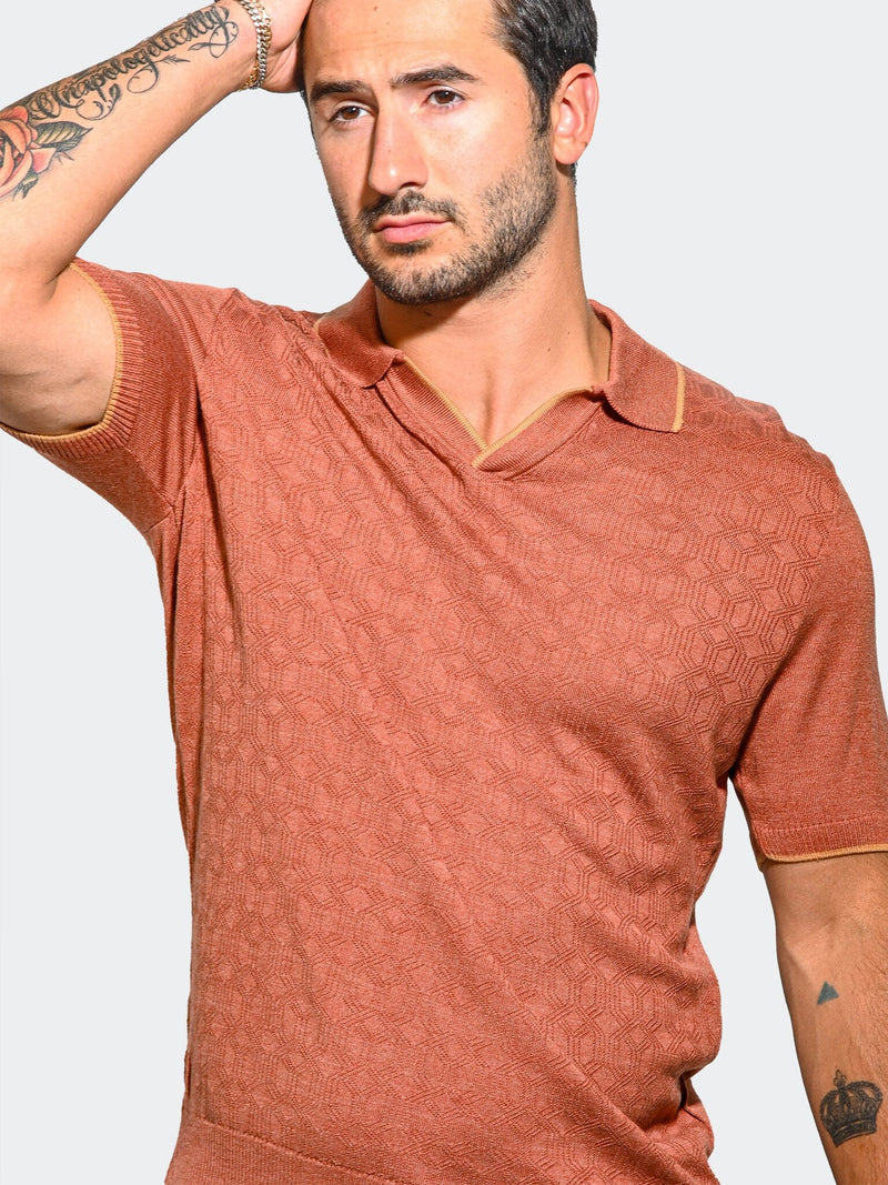 Sweater Knitted0030 Orange