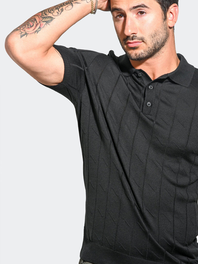 Sweater Knitted0034 Black